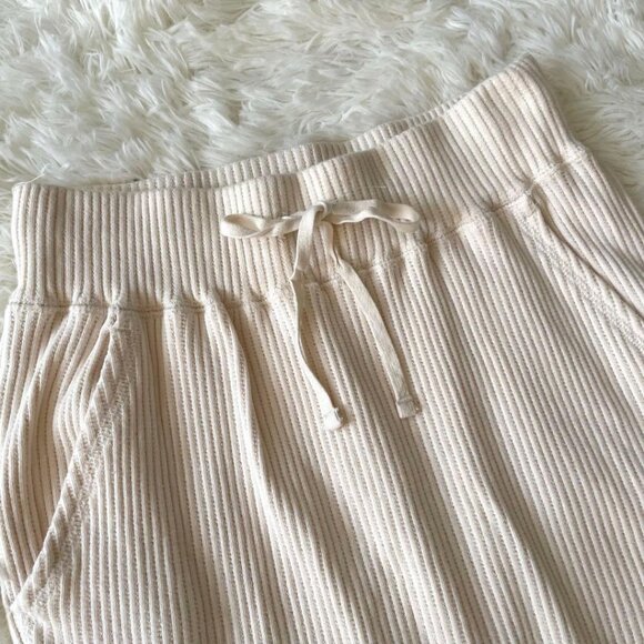 Lofarm Rib Tight Midi Skirt L Ivory - Picture 2 of 5